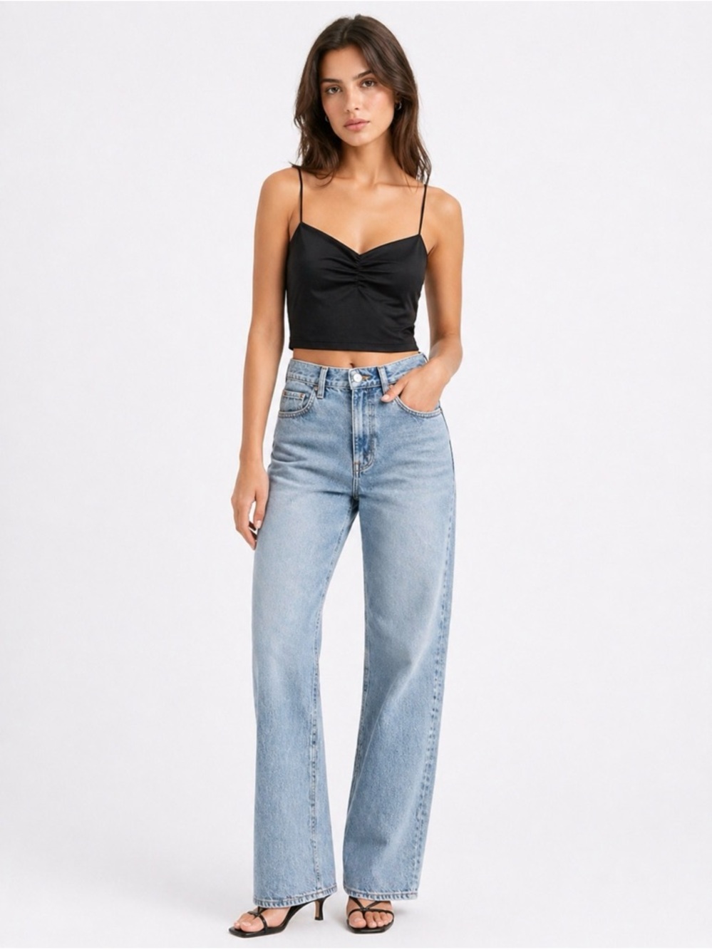 Madewell black camisole top NL301 size XS NWT